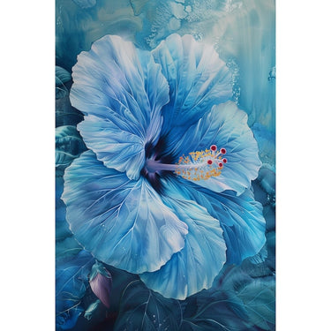 Blue Flower Canvas